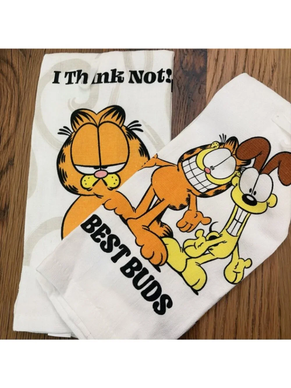 Nickelodeon Garfield Cartoon Kitchen Towel Set NWT 15x25 Inch